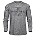 MAJESTIC THREADS Adult Men Heather Gry l/s Tee