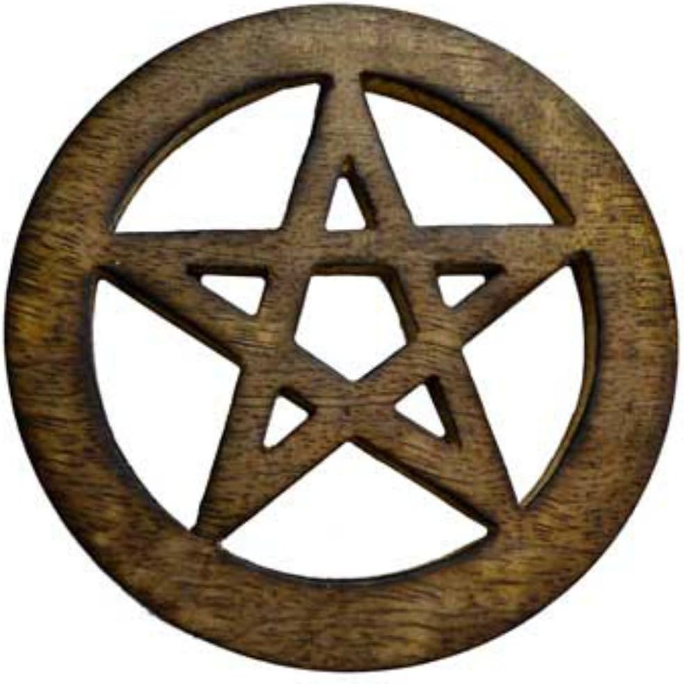 AzureGreen Pentagram Altar Tile 4": Home & Kitchen
