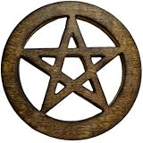 Pentagram altar tile 4" *