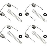 4Pk 877-761 Feeder Spring 877-825 Shaft 877-826 Ring Washer Set For Hitachi | Feeder Spring Shaft Ring Washer For Hitachi Coil Roofing Nailer NV45AB NV45AB2M NV45AES NV50A1 NV50AP2 NV50A1M