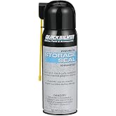 Quicksilver 858081Q03 Storage Seal Engine Fogging Oil Spray Lubricant for Marine and Powersports Engines, 12 oz