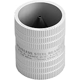 DOMINOX 1/4" to 1-3/8" O.D. Tubing and Pipe Reamer, Deburring Tool | 45 Cutting Edges, for Brass, Copper, Stainless Steel, Aluminum, PVC Inner and Outer Pipes, Plumbing Burr Removal