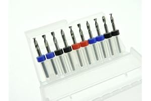 Daewon Industries 10pc (2each) 3.0mm 3.1mm 3.2mm 3.3mm (1 Each) 3.4mm 3.5mm Carbide Micro Drill Bits Circuit Boards FR4 CNC PCB Circuit Board Production Modeling Aluminum Arts & Crafts Hobby Bits