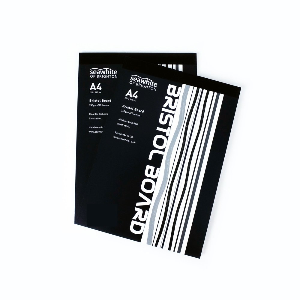 Bristol Board Pad 240 gsm 20 Sheets A4 Ideal for Technical Illustration