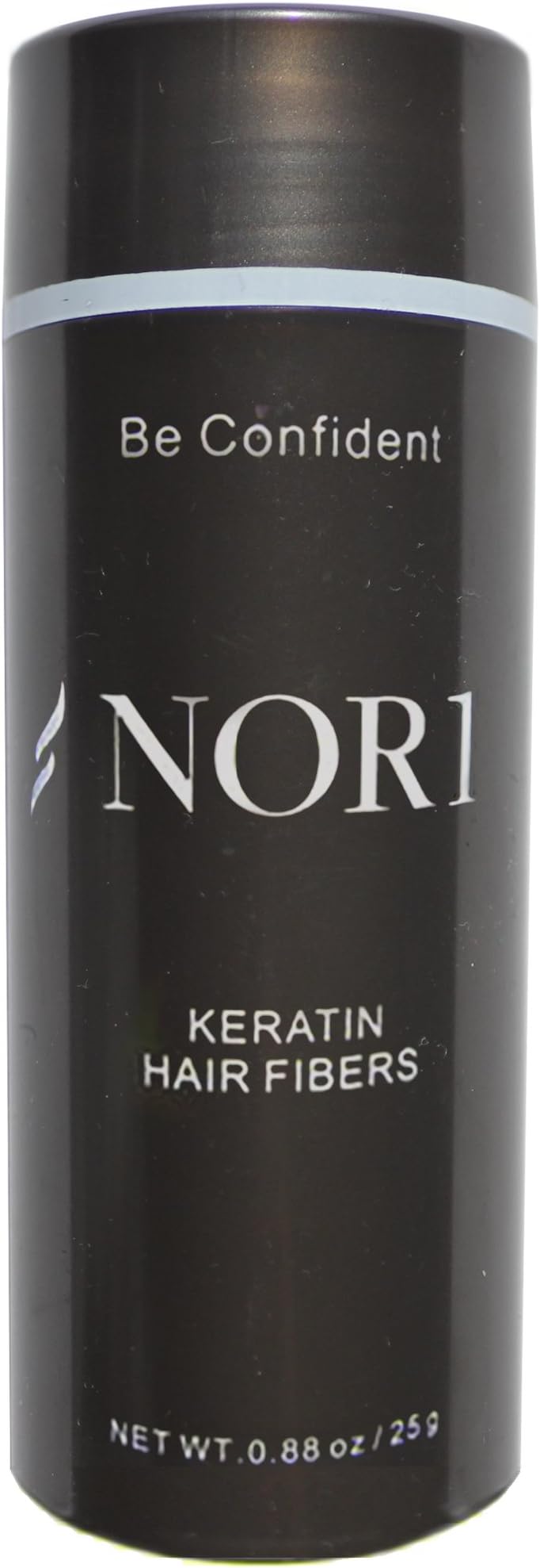 Keratin Hair Building Fibers: Hair Fiber Filler and Thickener for Men and Women - Cover Up and Concealer for Thinning Areas or Minor Bald Spot - Thicker, Fuller Hair in Seconds - 25 grams, White
