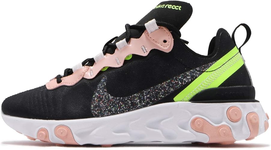 ナイキ リアクト エレメント 55 プレミアム レディース ランニング シューズ React Element 55 Prm Cd6964 002 並行輸入品 ランニング Amazon