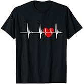 Cardiologist Cardiology Heart ECG Heartbeat Pulse Heart Surgeon T-Shirt