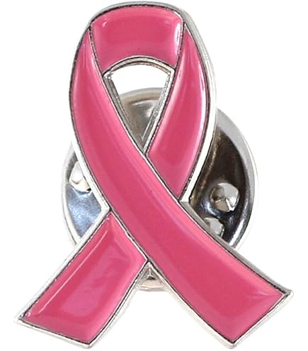 5-Pack Pink Breast Cancer Awareness Ribbon Vinyl Decals – 3.5 Inch Glossy Stickers For Cars & Windows