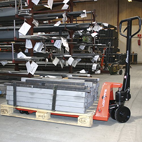 Interthor Economy Pallet Jack - 27" x 48" - 5,500 lbs - 2.9" Lowered Height