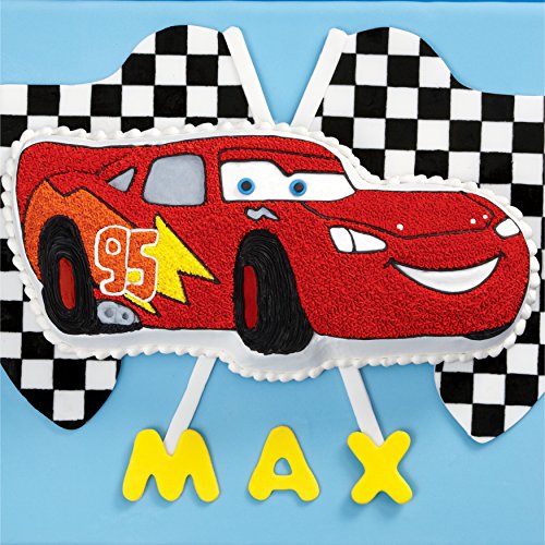 Wilton Disney/Pixar Cars Lightning McQueen Aluminum Cake Pan, Silver