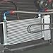 Auto Dynasty Universal Automotive Silver Aluminum 15-Row Engine & Transmission Oil Cooler