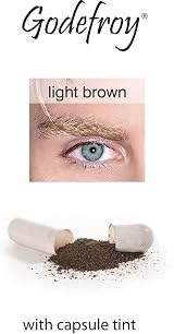 Godefroy Instant Eyebrow Tint for Men Light Brown 2-min, Grey Coverage view 4