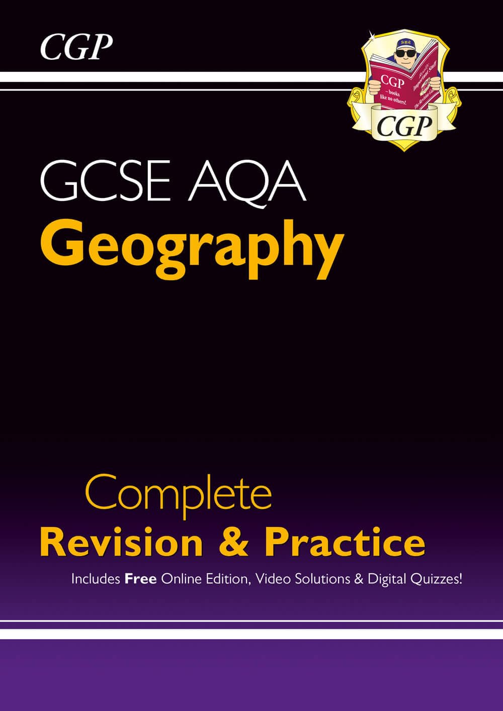 GCSE Geography AQA Complete Revision & Practice includes Online Edition, Videos & Quizzes: for the 2026 and 2027 exams (CGP AQA GCSE Geography)