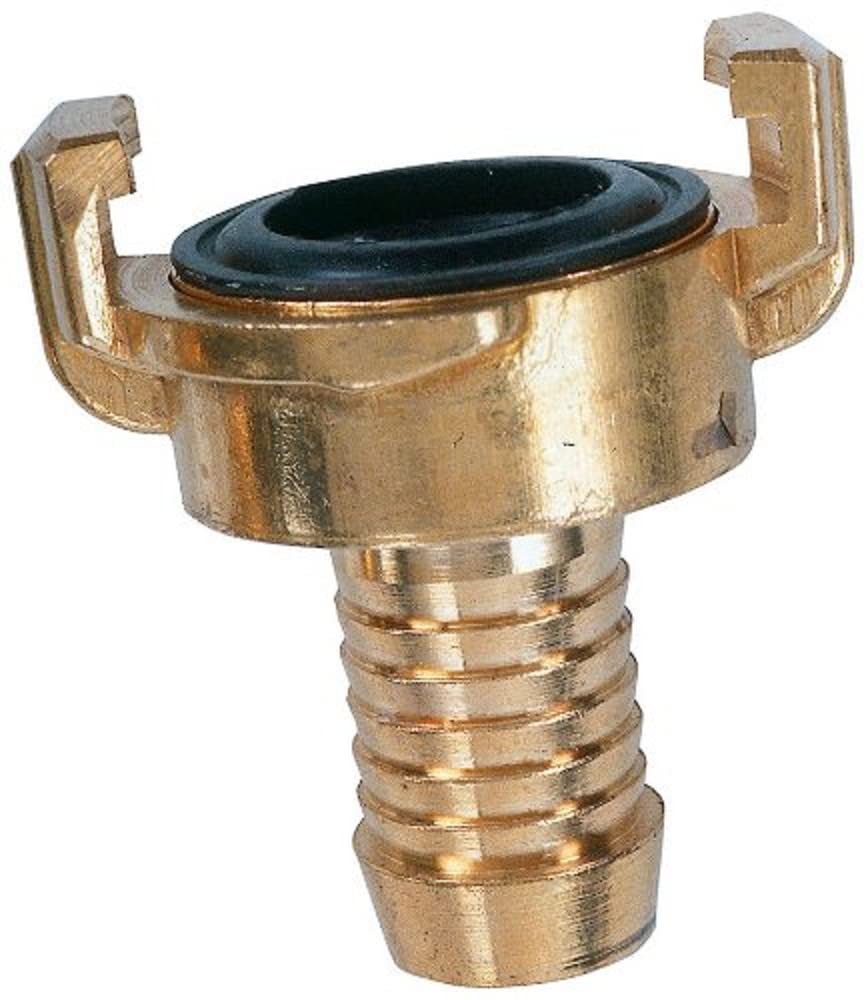 Cornat FLOR92155 Rapid Action Hose Coupling Piece Rotating of Brass, Gold