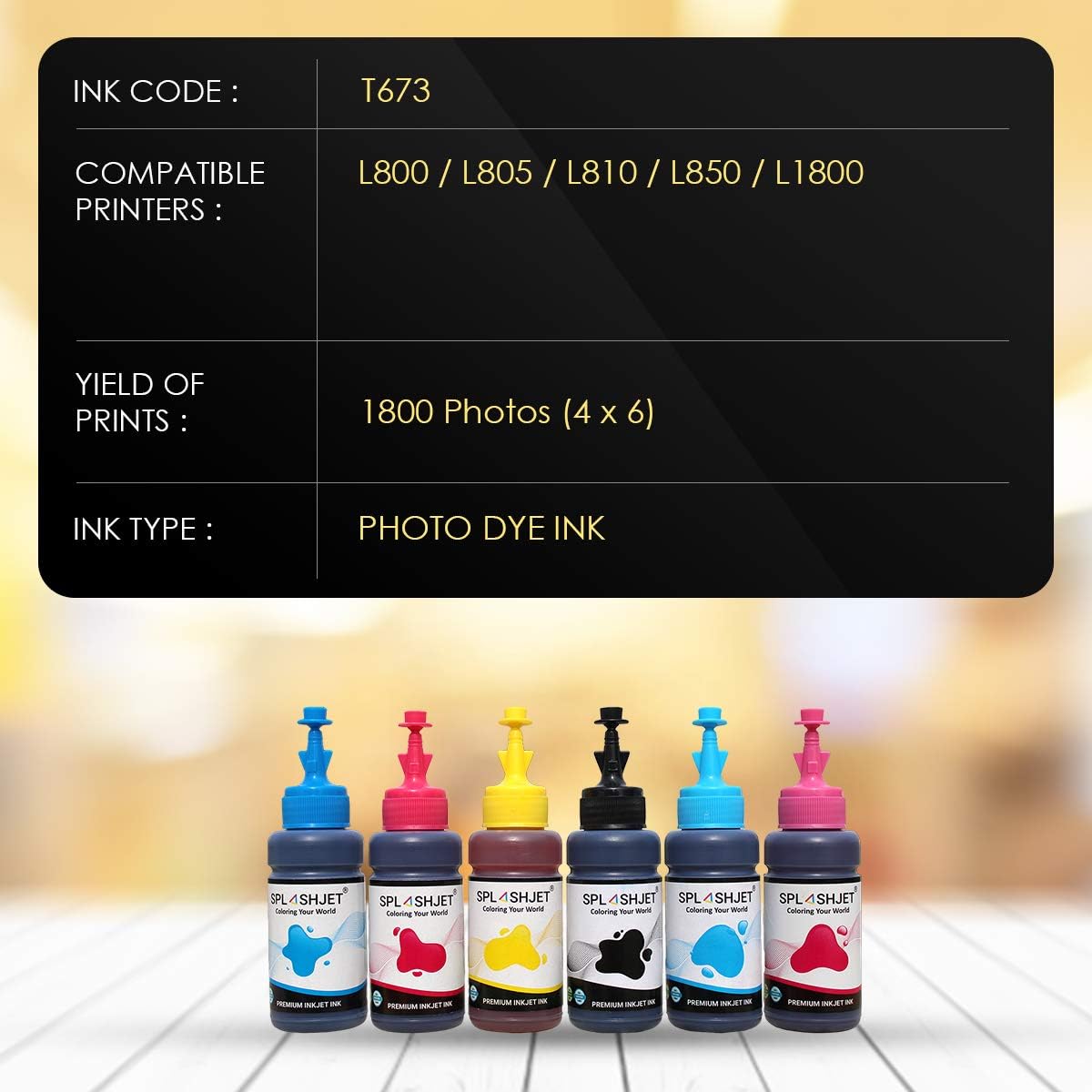 l805 ink code