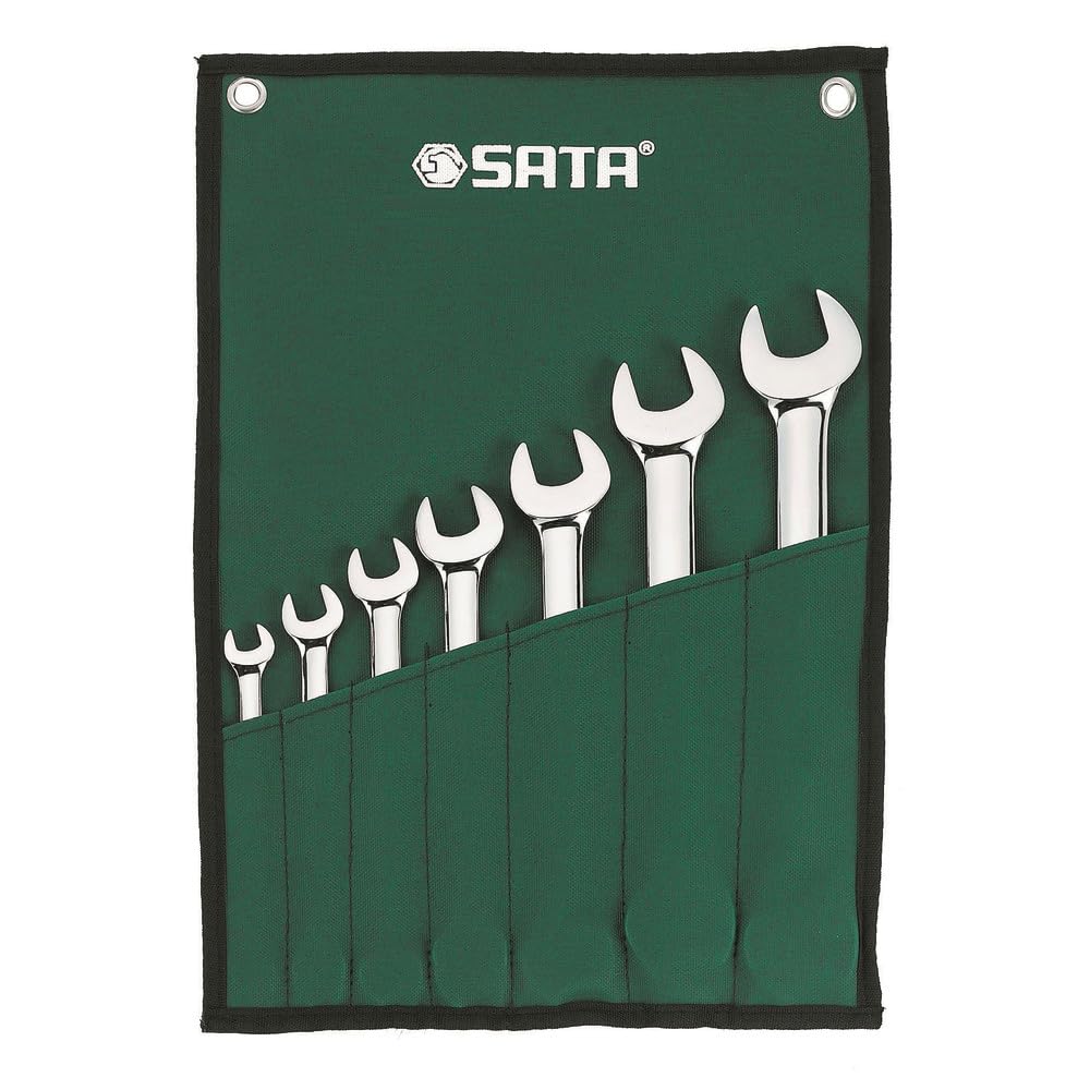 SATA ST09070SJ 7 Pieces Metric Combination Wrench/Spanner Set