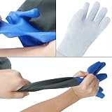 Haiou Long Rubber Gloves Elbow Length Heavy Duty Chemical Resistant view 3