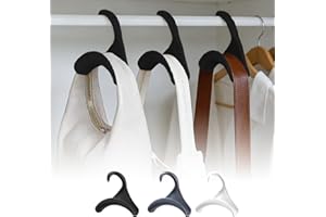 2PCS Clothes Hanger Companion Bag Hanger Closet Purse Backpack Organizer