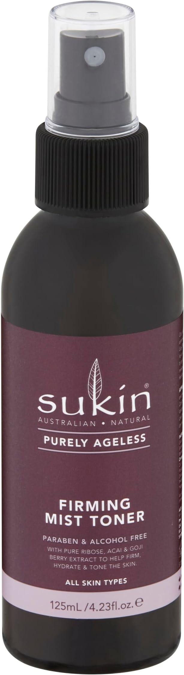 Sukin Purely Ageless Firming Mist Toner 125ml - Cruelty Free & Vegan