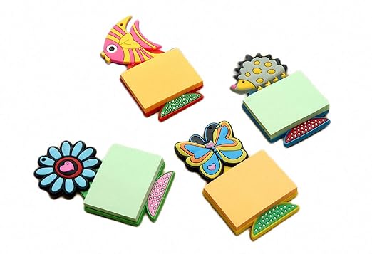 4 piezas divertidos dibujos animados pequeños peces PVC goma ...