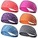 Dreamlover Workout Headbands for Women Athletic, Sports Headbands for Women Yoga, Sweatbands, 6 Pieces