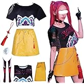 BILIBOOM Women Costume Outfit Dress Women Uniform Halloween Full Set
