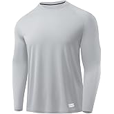 X-thud Men's Long Sleeve Base Layer Shirts Quick Dry Undershirts Workout Hiking Camping Athletic Top