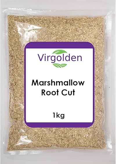 VIRGOLDEN Marshmallow Root Cut 1Kg - Herbal Supplement for Health