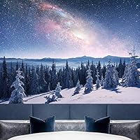 Wall Mural The Beautiful Space World Removable Self-Adhesive Wallpaper Wall Decoration for Bedroom Living Room - 66x96 inches