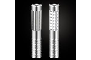 TTLYUGN 2 Pieces LED Strobe Baton Light Rechargeable Bottle Service Sparklers Stick Reusable Champagne Bottle Handheld LED for Club Stage Nightclub Party Concert Event Bar Outdoor - Silver