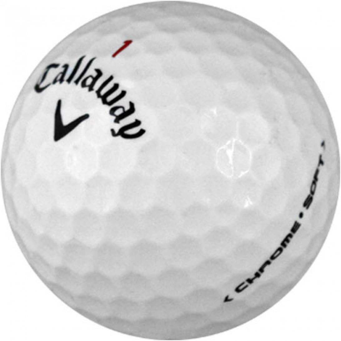 Callaway Chrome Soft Mint Quality Official Refinished Golf Balls (Pack