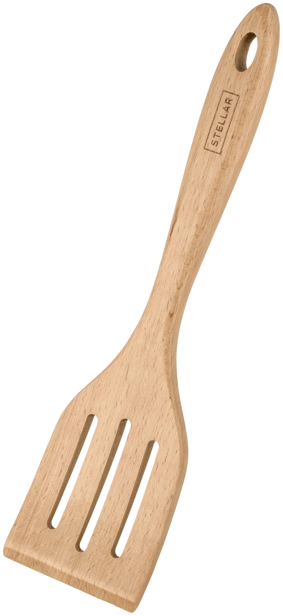 Stellar Beech Tools Turner, Safe for Non-Stick Pans, Solid Beech Wood