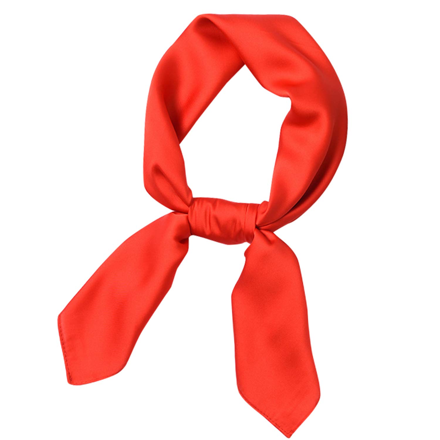 Zando Women's Satin Scarf Chiffon Neck Scarf Square Handkerchief Silk Hair Scarf Ribbon Head Scarf Neck Scarf for Women Zando Women's Satin Scarf Chiffon Neck Scarf Square Handkerchief Silk Hair Scarf Ribbon Head Scarf Neck Scarf for Women