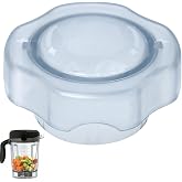 Lid Plug Replacement Parts for Vitamixer 𝟲𝟰𝗼𝘇 𝗟𝗼𝘄 𝗣𝗿𝗼𝗳𝗶𝗹𝗲 𝗖𝗼𝗻𝘁𝗮𝗶𝗻𝗲𝗿 Plug Fit Drink Machine Pro750 Pro300 Low Profile 64-oz Container