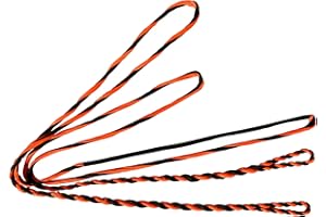 DEERACE D97 Handmade Flemish Twist Fast Flight Bow String Replacement Bowstring for Traditional Longbow Recurve Bow