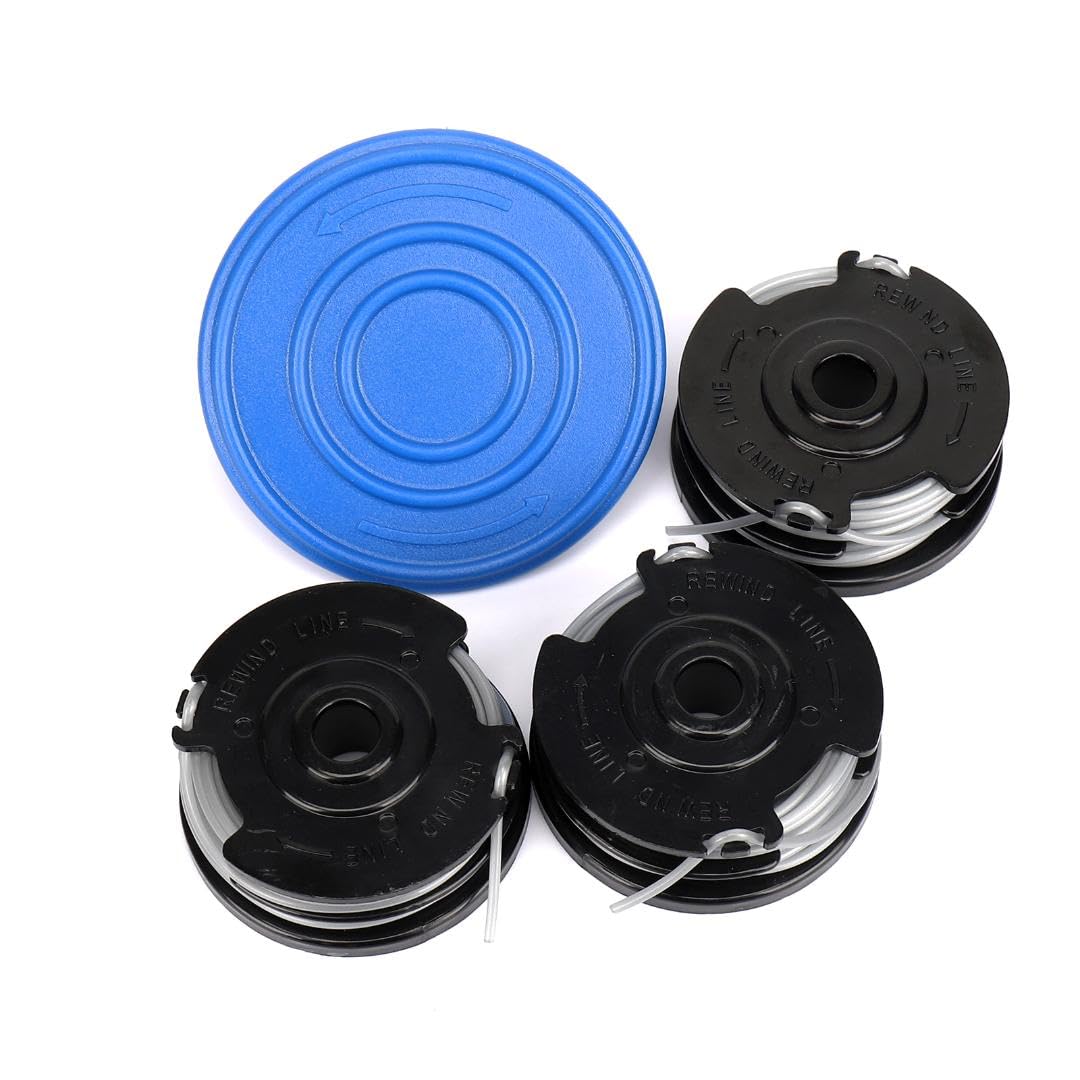 Photo 1 of wewr Kobalt 20-ft Spool 0.065-in Trimmer Line - for KST - 120X String Trimmer with one Cap, 4 Pack