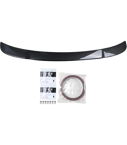 WheelX 4pc Front Bumper Lip Splitter For 2020-2023 Dodge Charger SRT Widebody - Carbon Fiber Look