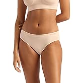 Boody - Hipster Bikini -Women’s Underwear -Low Rise, Cheeky Cut, Moderate Coverage - Flat-Ribbed Waistband -Bamboo Viscose