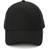 AllSaints Men's Embroidered Ramskull Baseball Cap, Hat with Adjustable Strap, 100% Cotton Black