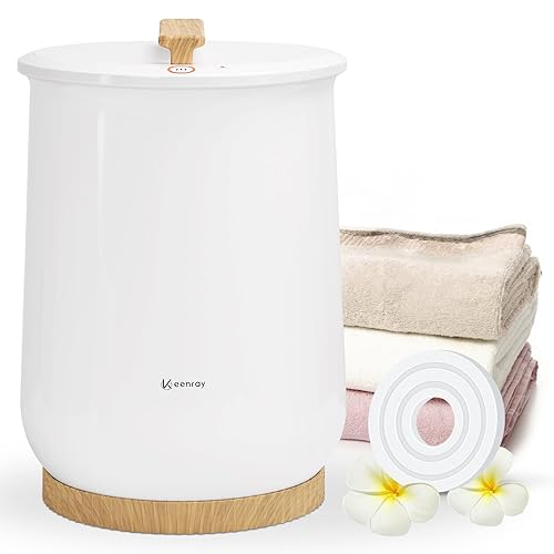Keenray Luxury Large Towel Warmer Auto Shut Off, Fits Up to Two