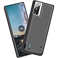 Sitong Battery Case for Samsung Galaxy S20 FE 5G, 5000mAh Rechargeable Extended Battery Charging Charger Case, Add 100% Extra Juice, Not Compatible with Galaxy S20 (6.5 inch) Black