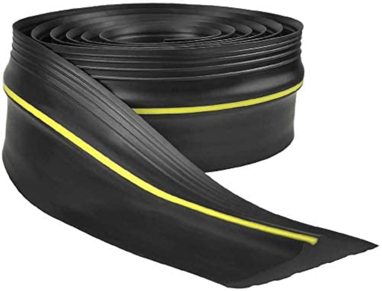 Garage Door Seal, 4.8m Universal Garage Door Threshold Seal Garage Draught excluder Rubber Threshold Strip Perfect for Keeping Garages Clean & Dry