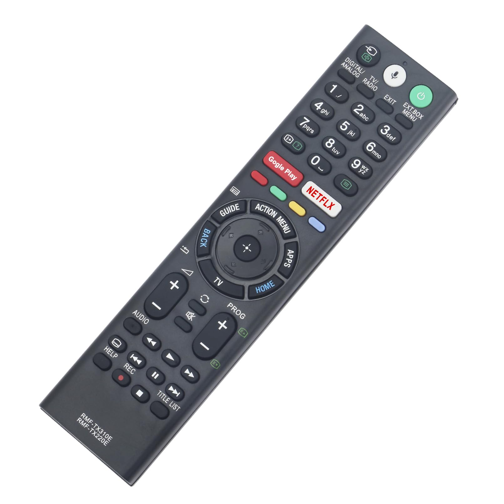 RMF-TX310E VINABTY Replace Voivce Remote Control Fit for SONY KD-43XF8796 KD49XE805 KD-65XF8596 KD-75XF9005