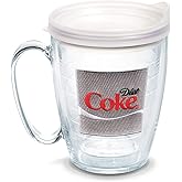 Tervis Coca-Cola Insulated Tumbler, 16oz Mug - Clear Lid, Enjoy Diet Coke Emblem (Coca-Cola®)