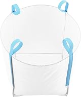 AP Automotive 5 Pack FIBC 1 Tonne Bulk Bag 85x85x85cm White Heavy Duty view 6