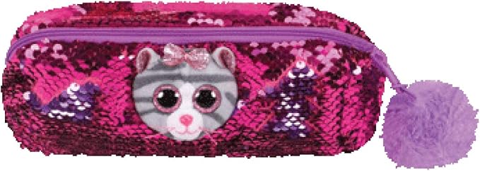 Shadow Le Chat Trousse Peluche Sequins cm Fournitures D Ecole Fournitures Scolaires Inzaboton Com