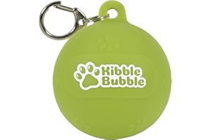 Kibble Bubble Dog Treat Pouch, Green Ball