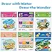 Aqua Doodle,Reusable Water-Reveal Activity Pads 2-pk 16 Pages Water Coloring Books Aqua Drawing Painting Toy Travel Kits with Bonus Pens for Kids (Zoo&Dinosaur)