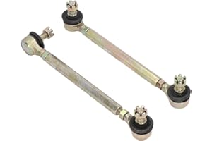 Srliya 150mm Ball Joint Tie Rod Assembly, Steel Alloy M10 Thread with Durable Design for ATV Four Wheelers Quad