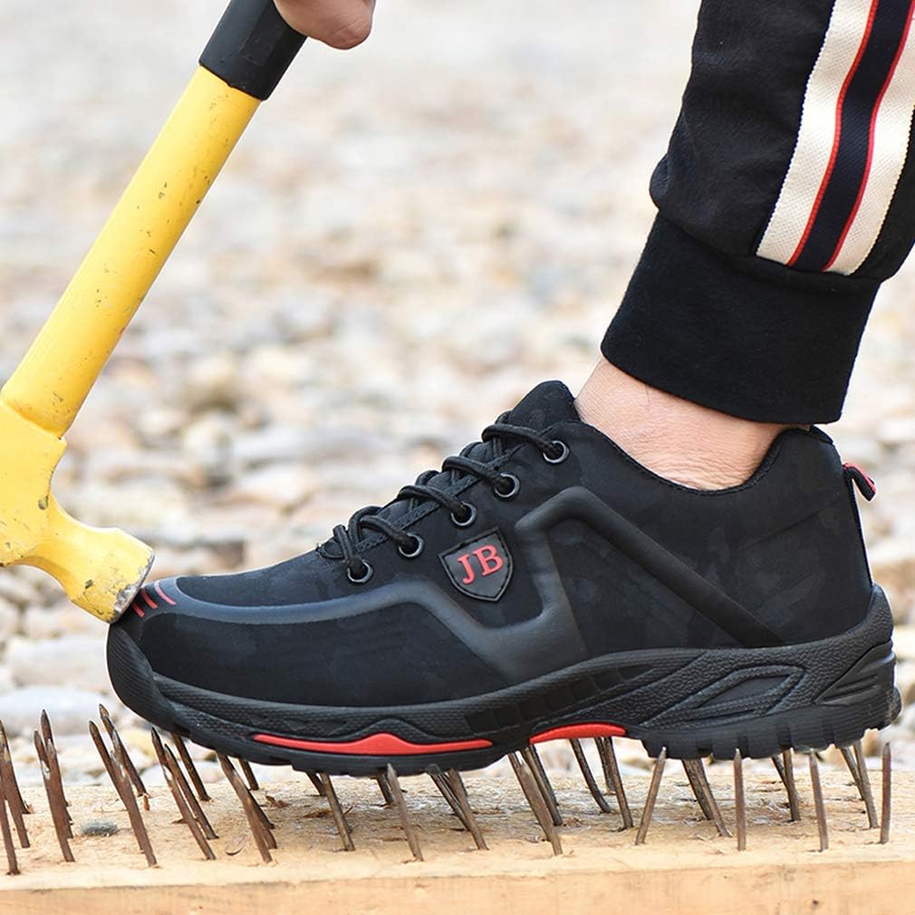 Scarpe Antinfortunistiche Uomo con Punta in Acciaio Scarpe da Lavoro  Antinfortunistiche Sportive Sneaker Ultraleggeri Traspirante Nero Camo  36-45 Industria e Edilizia urban-earth.co.uk